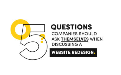 5 Questions Companies Should Ask Themselves When Discussing a Website Redesign